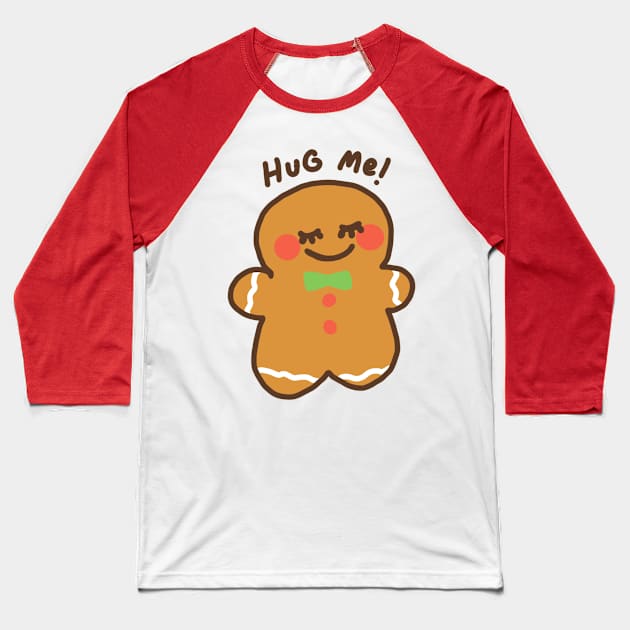 Cute gingerbread Baseball T-Shirt by hayouta shop